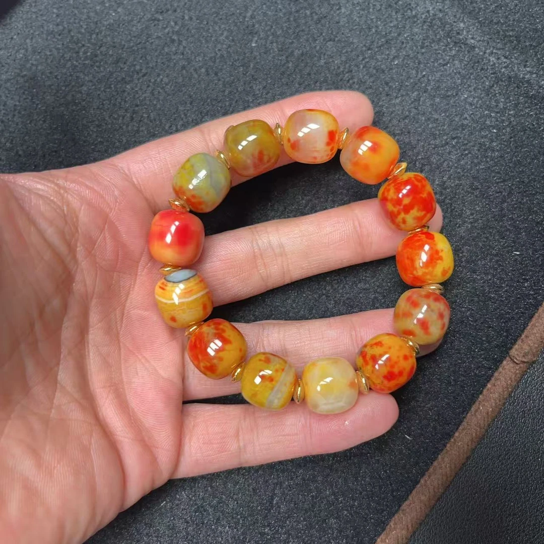 天然赤焰之瞳手串—多样性发