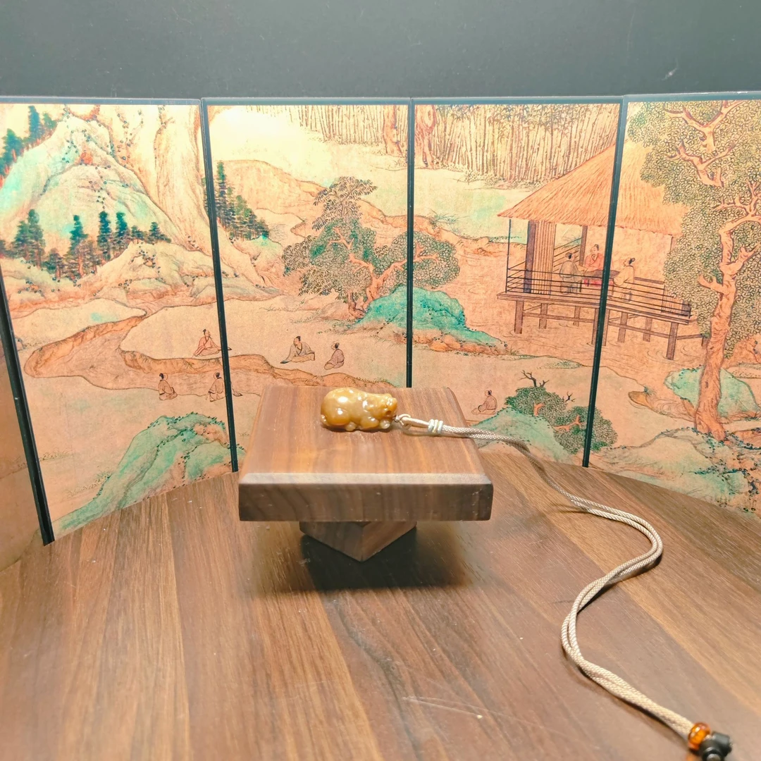 U和田玉貔貅吊坠0065