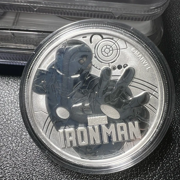 图瓦路漫威系列钢铁侠银币