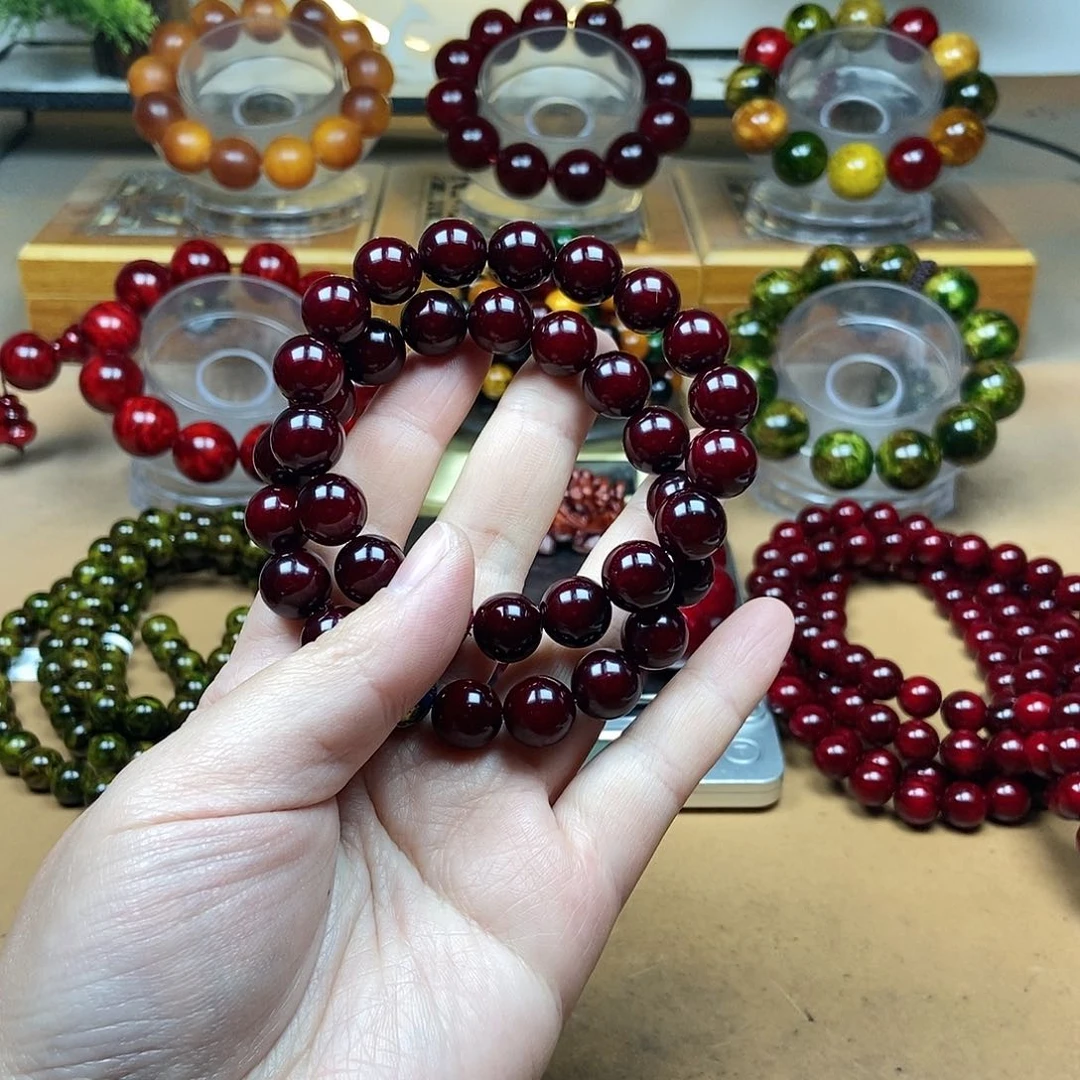 【闪购商品】贝壳杉（血龙木）手串/手链牧*人1.0x36颗天花板