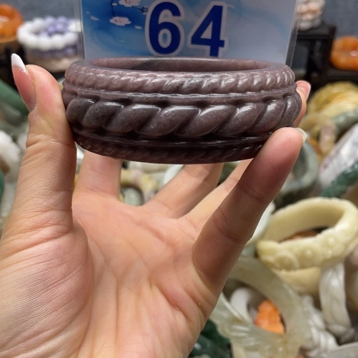 石英岩玉未镶嵌手镯