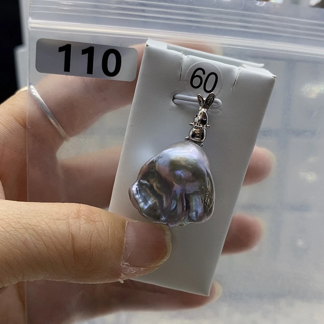 合金耳饰淡水珍珠