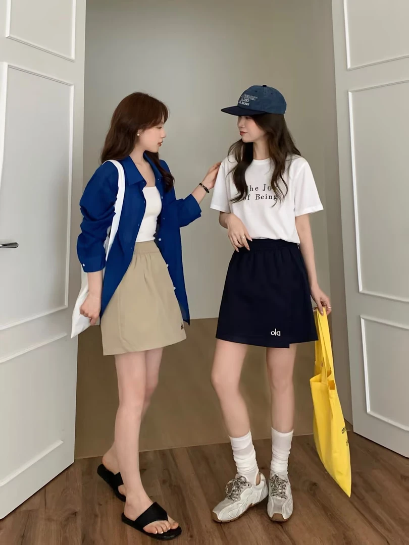 夏季大码胖mm宽松薄款百搭显瘦高腰A字松紧腰纯色设计时尚短裤女