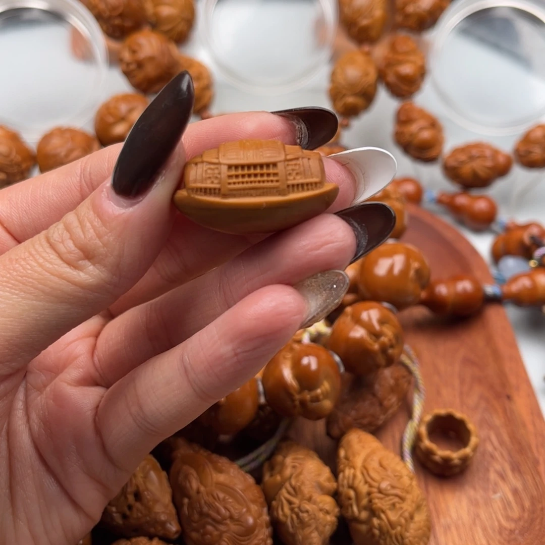 吊坠橄榄核小船舟