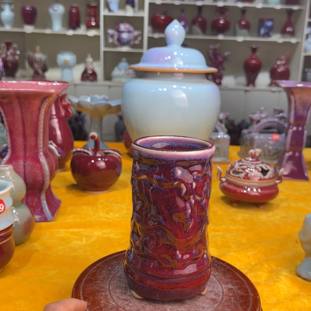 摆件郑家钧窑摆件