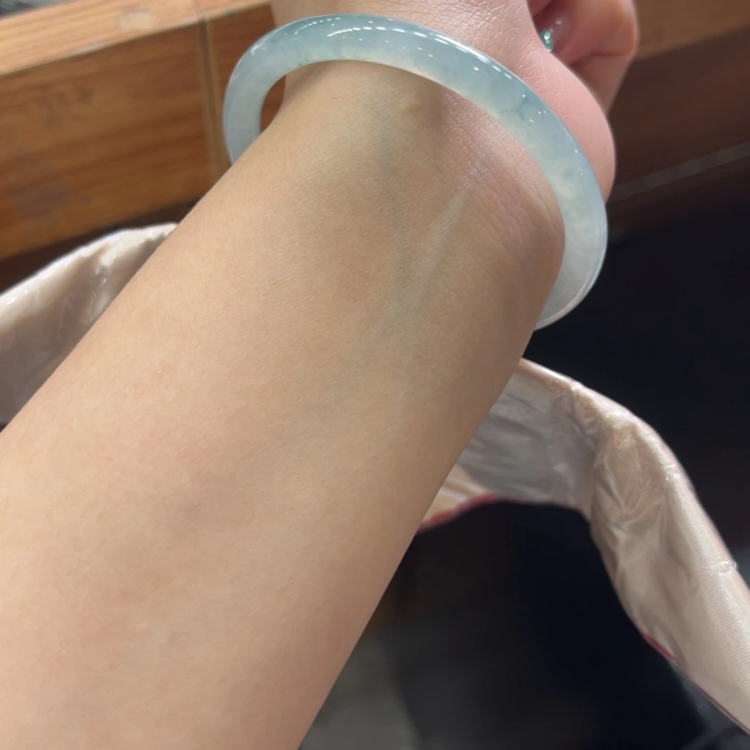 未镶嵌手镯翡翠54细条