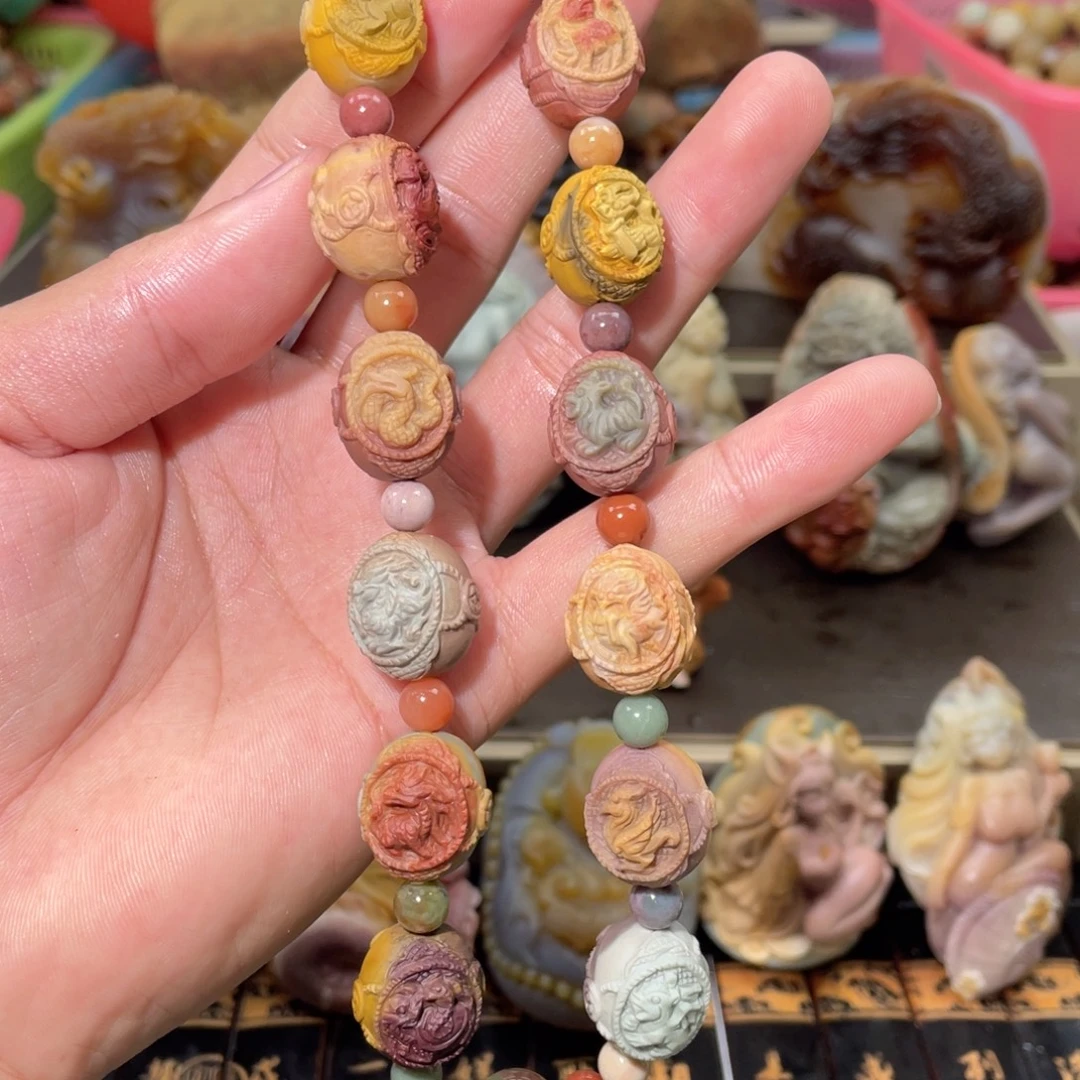 石英质玉未镶嵌手串