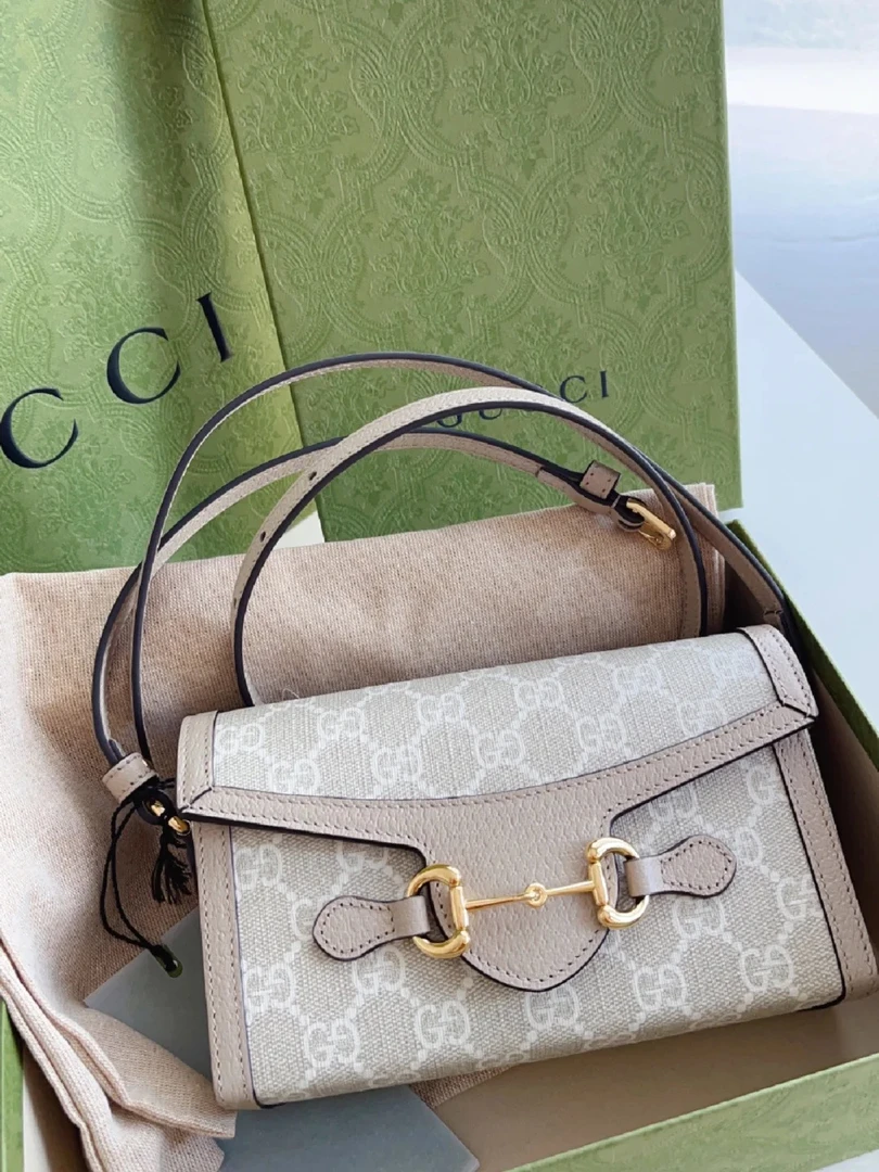 95新 GUCCI/古驰 1955 盒子 燕麦色/98新/优选