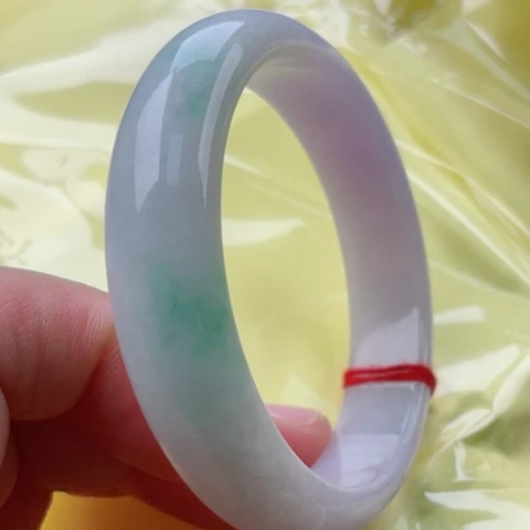 翡翠手镯未镶嵌买断不退不换正58