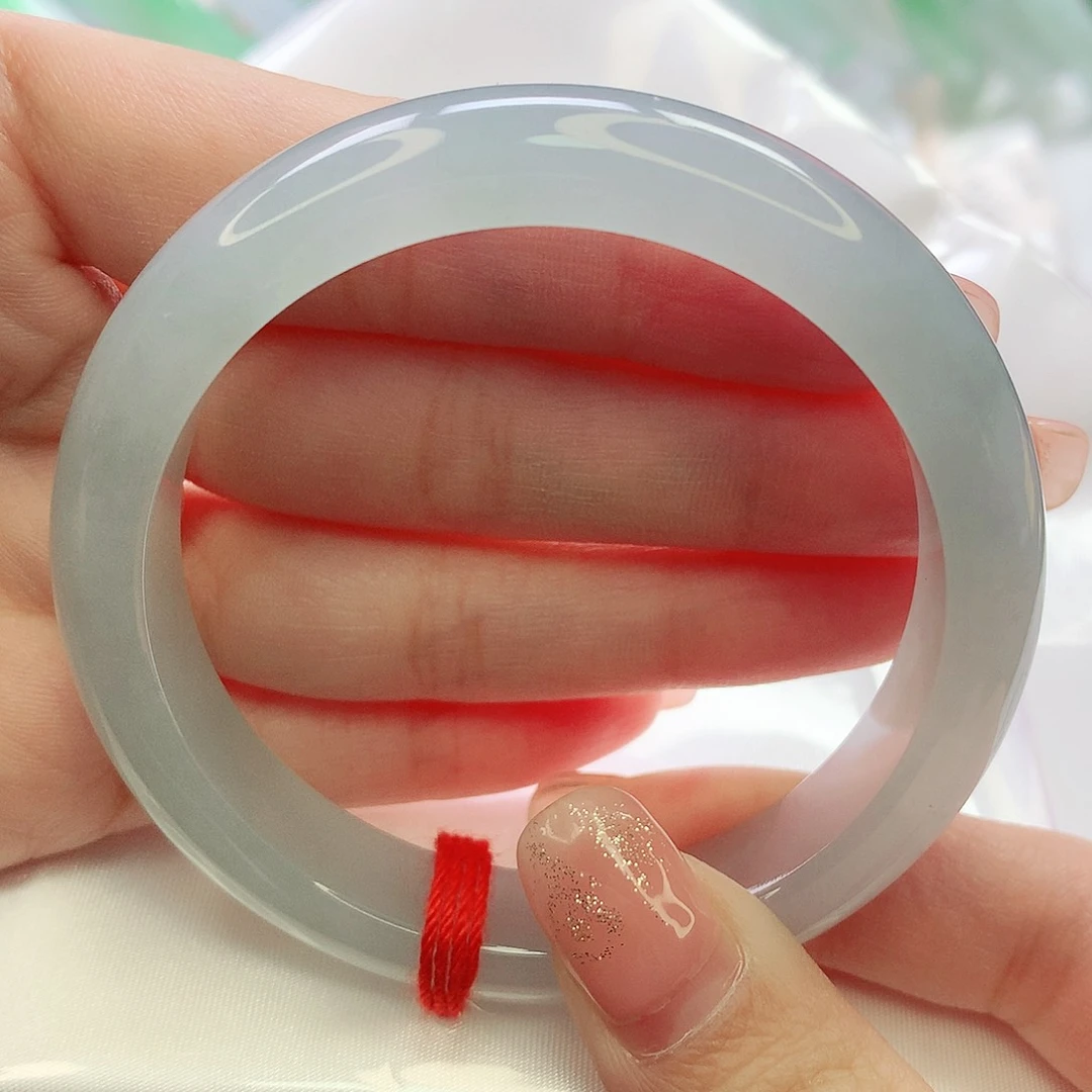 未镶嵌手镯翡翠缅甸天然A货翡翠 55