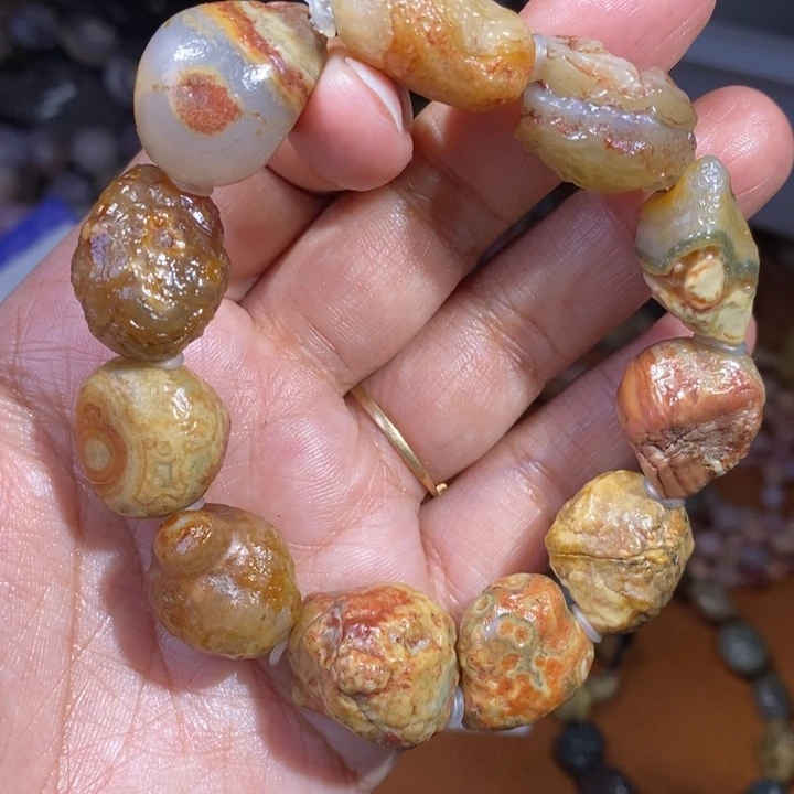 玛瑙/玉髓珠宝半成品未镶嵌