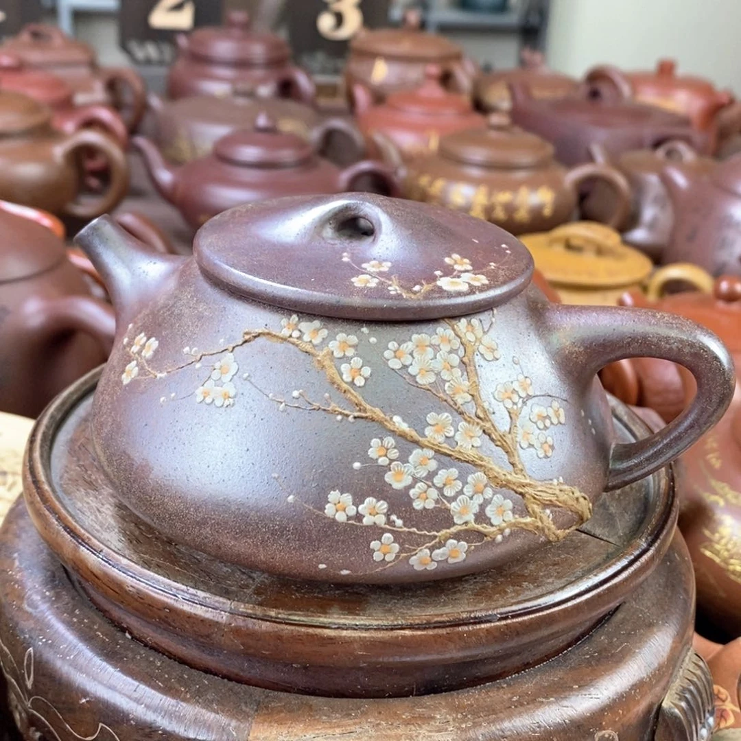 紫砂茶壶原矿手工241