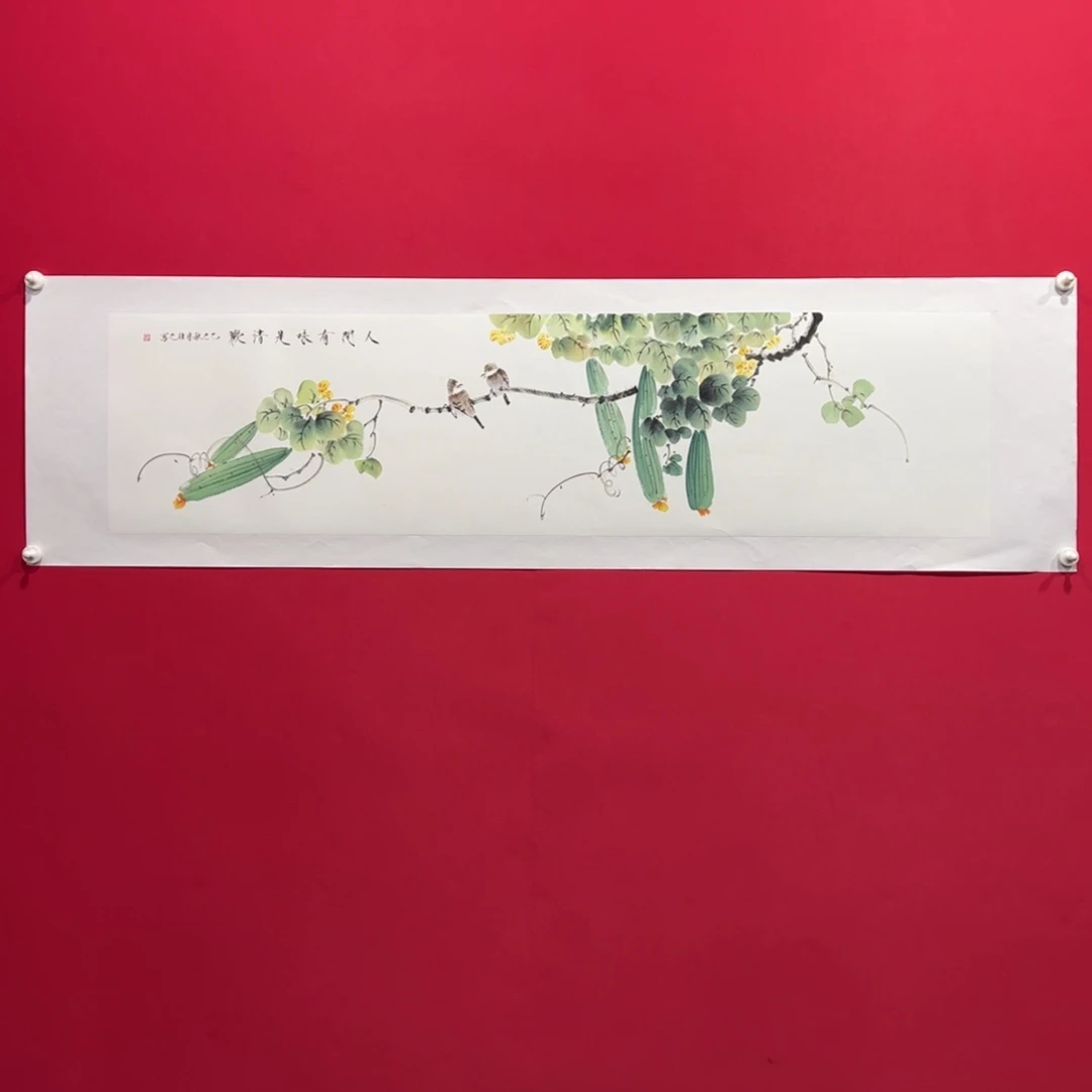 听***️国画于往之老师精品