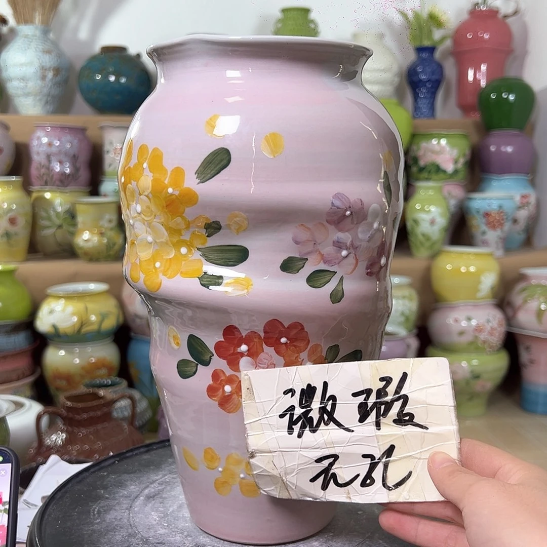 景德镇陶瓷花盆花器瑕888