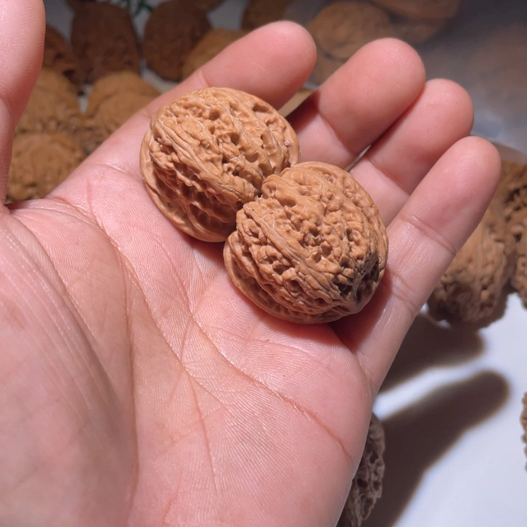 文玩核桃吊坠林**鹿密纹