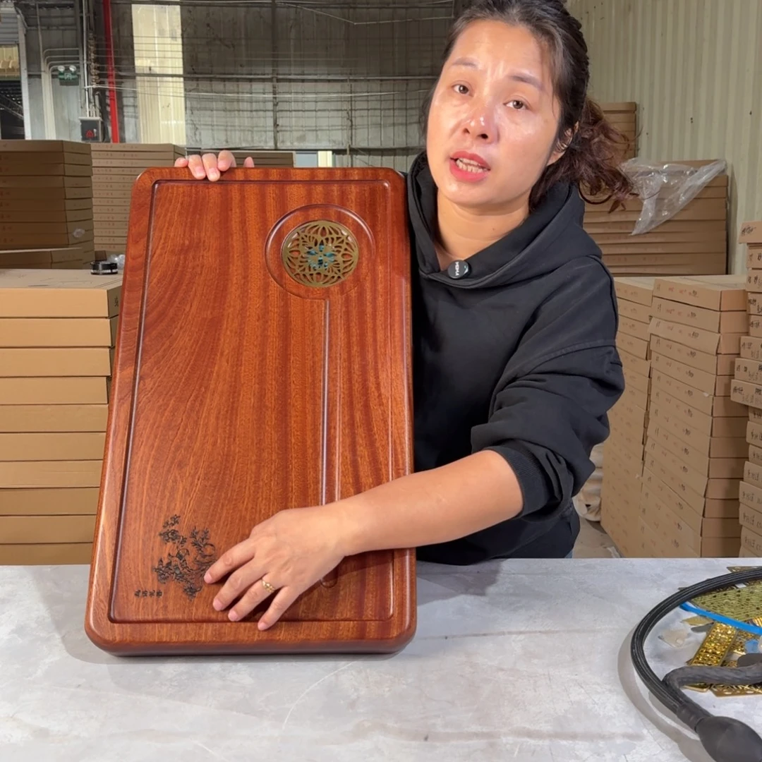 花梨木茶盘60*35尺寸