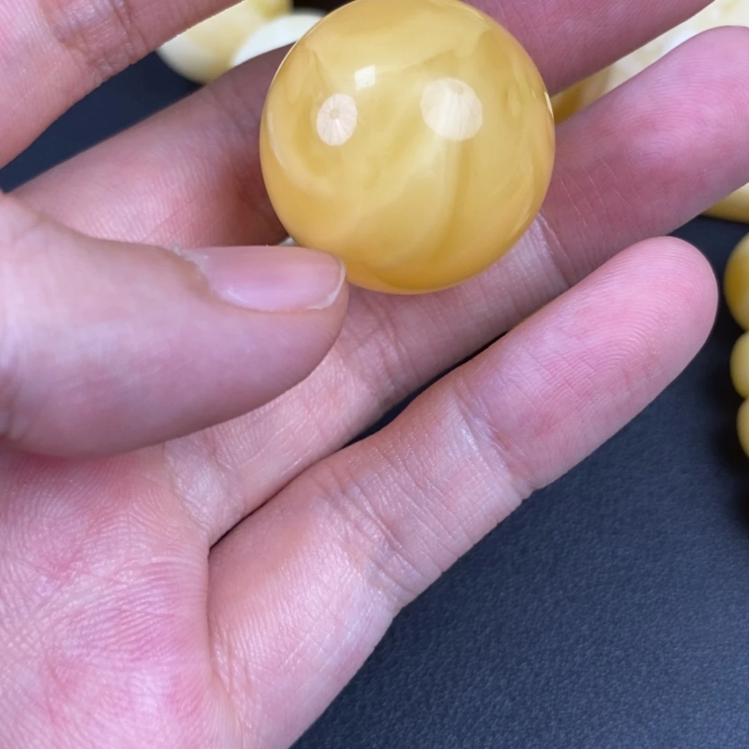 未镶嵌琥珀裸石妖花拉丝39