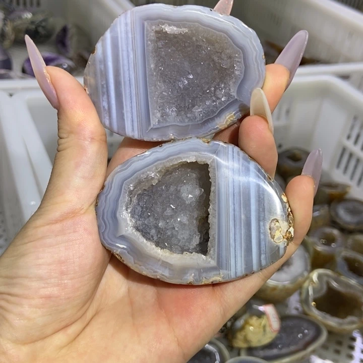 水晶珠宝半成品未镶嵌聚宝盆