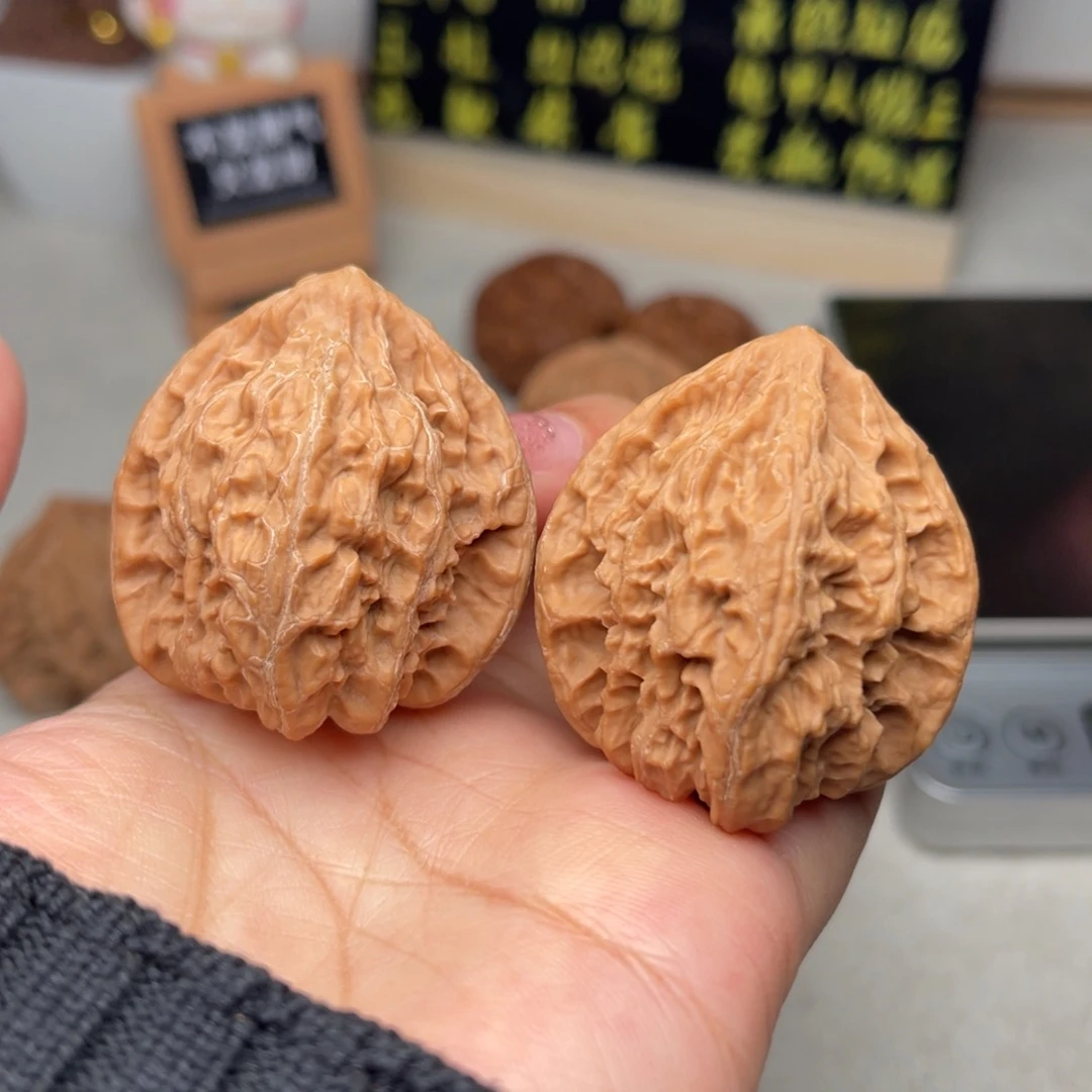 把件文玩核桃火焰
