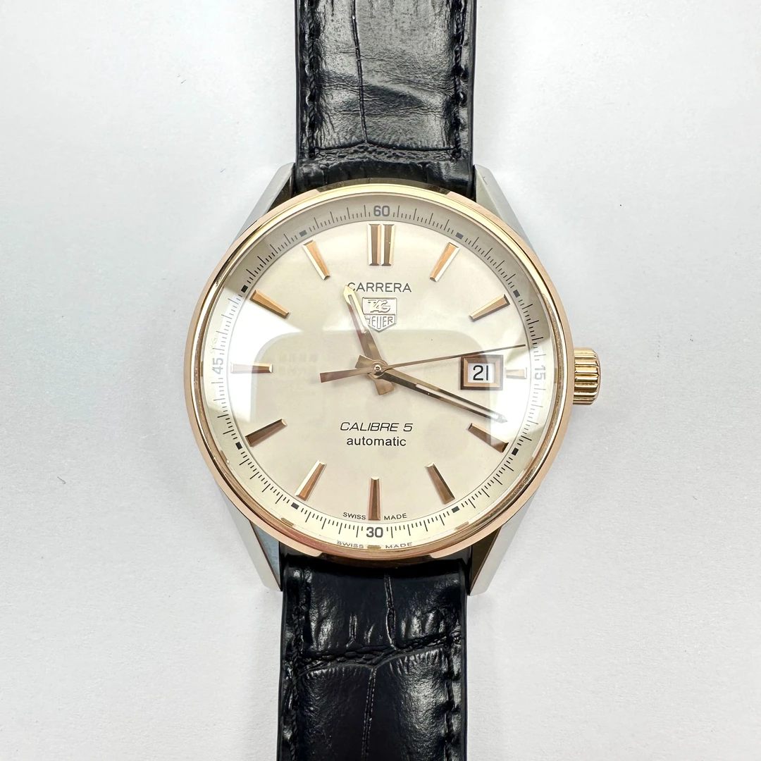 95新 TAG Heuer/泰格豪雅 卡莱拉系列/39mm/男表/单表/自动机械
