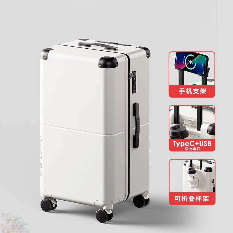 加厚大容量行李箱登机箱24寸抗摔拉杆箱轻便旅行箱子密码箱包搬家