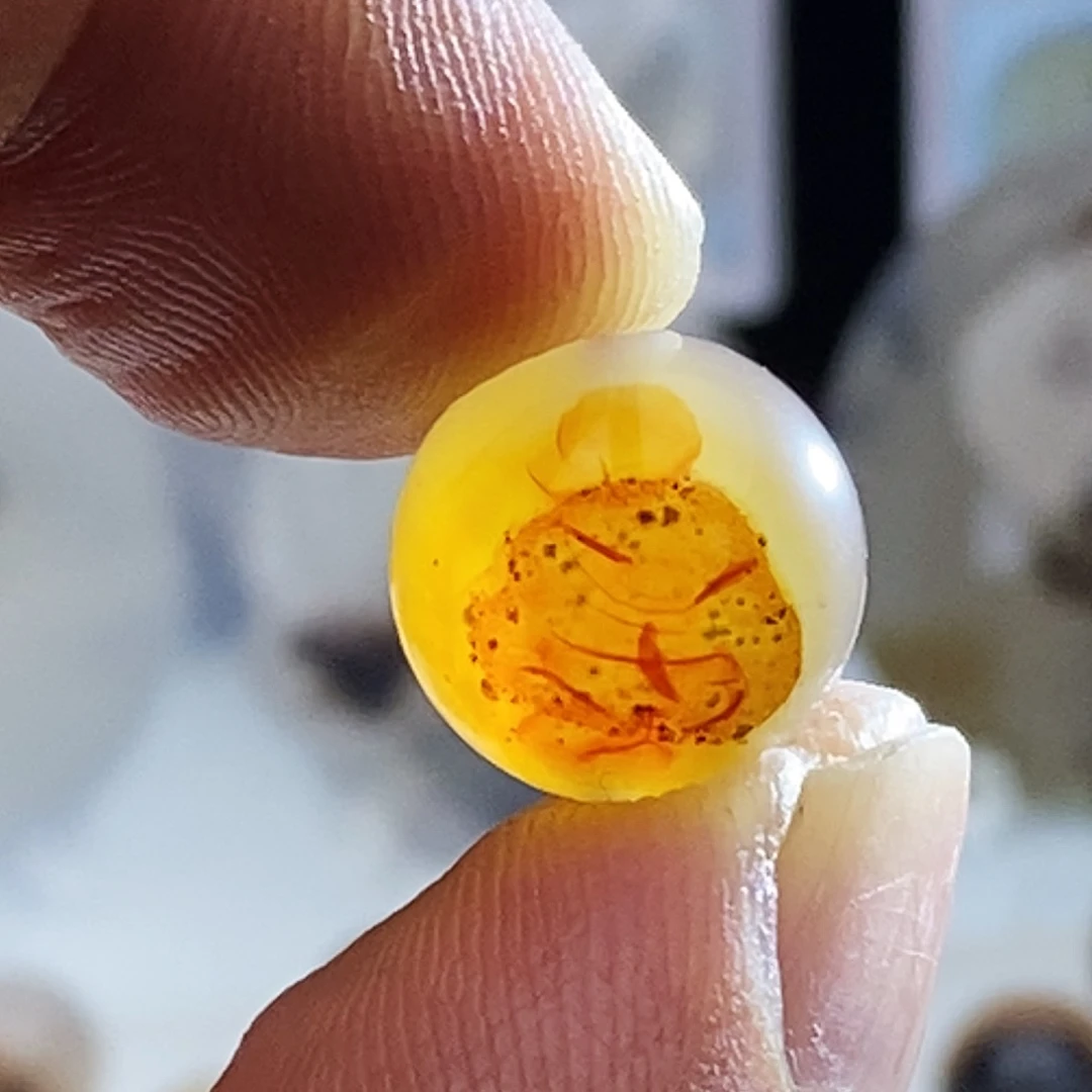 燕***舞玛瑙/玉髓未镶嵌吊坠(不含链)