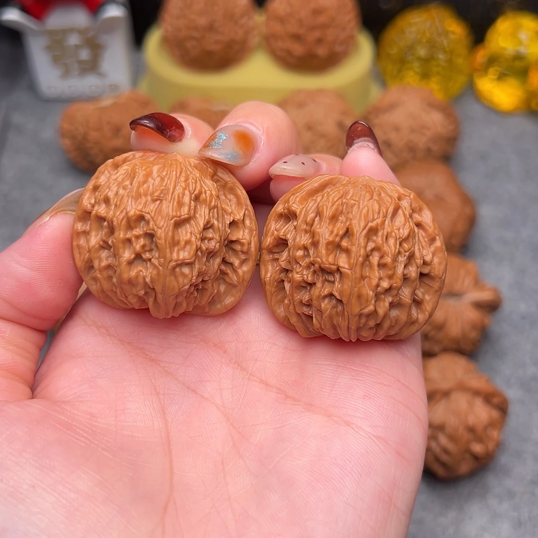 把件文玩核桃毕业精品精配山地磨37全品正磨