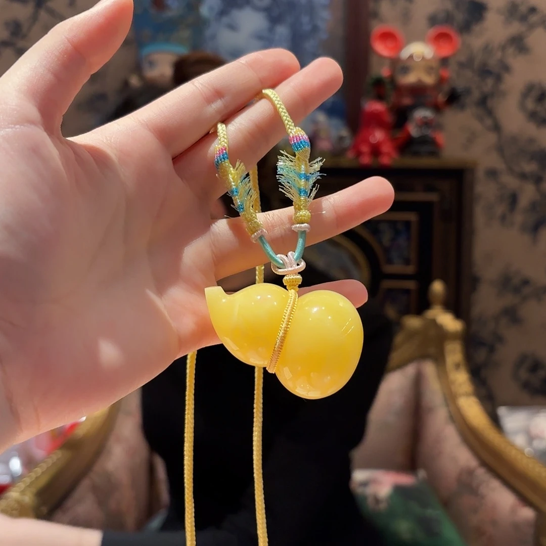 蜜蜡颈饰未镶嵌3号