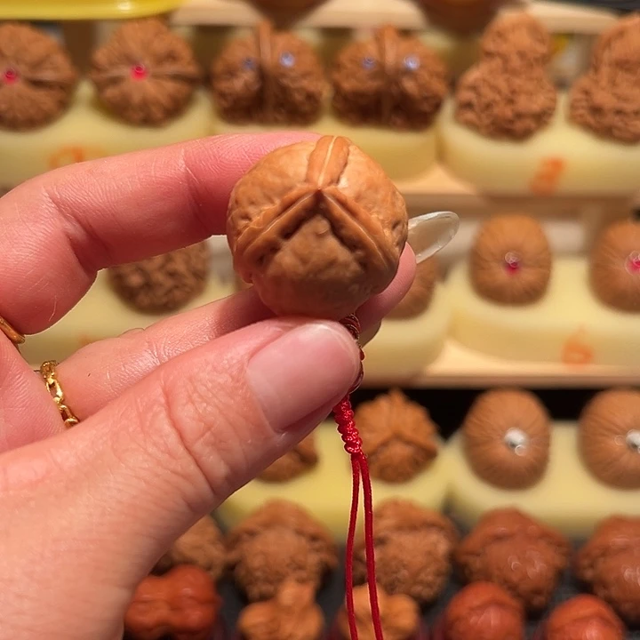 桃核吊坠精品三棱链28尺