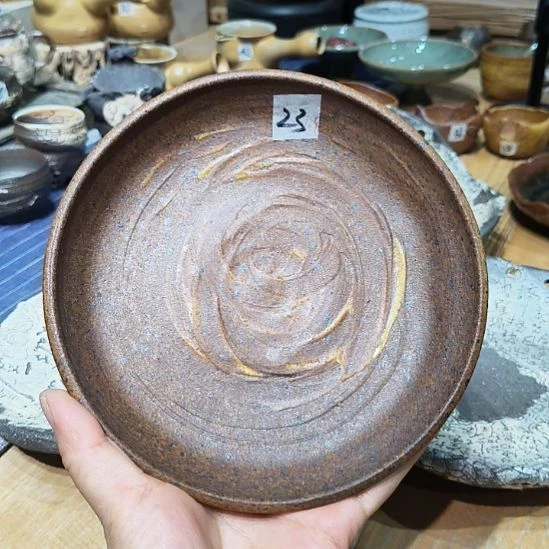 孝木窑手工制作手拉坯盘