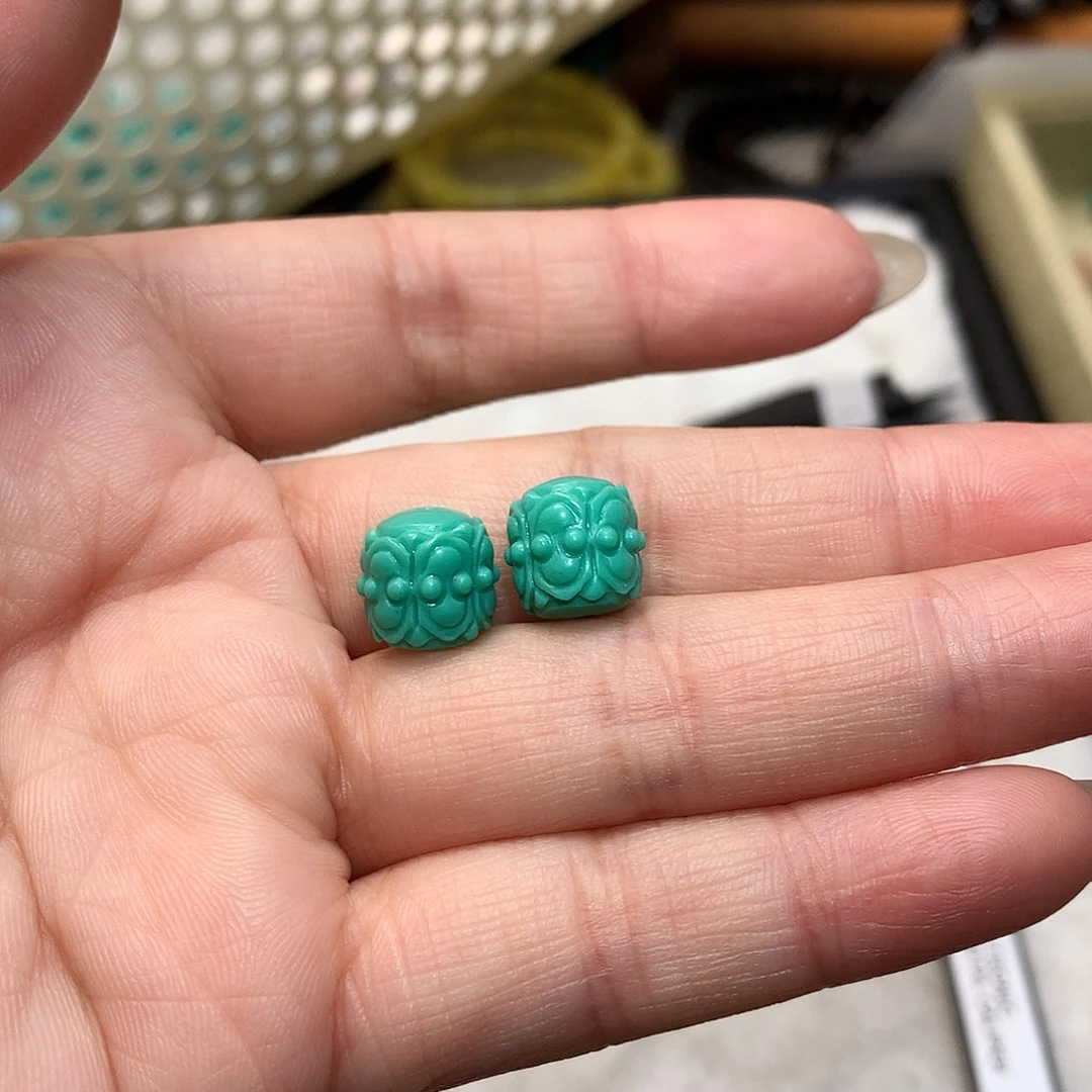 未镶嵌南红玛瑙珠宝半成品卡10蒙松