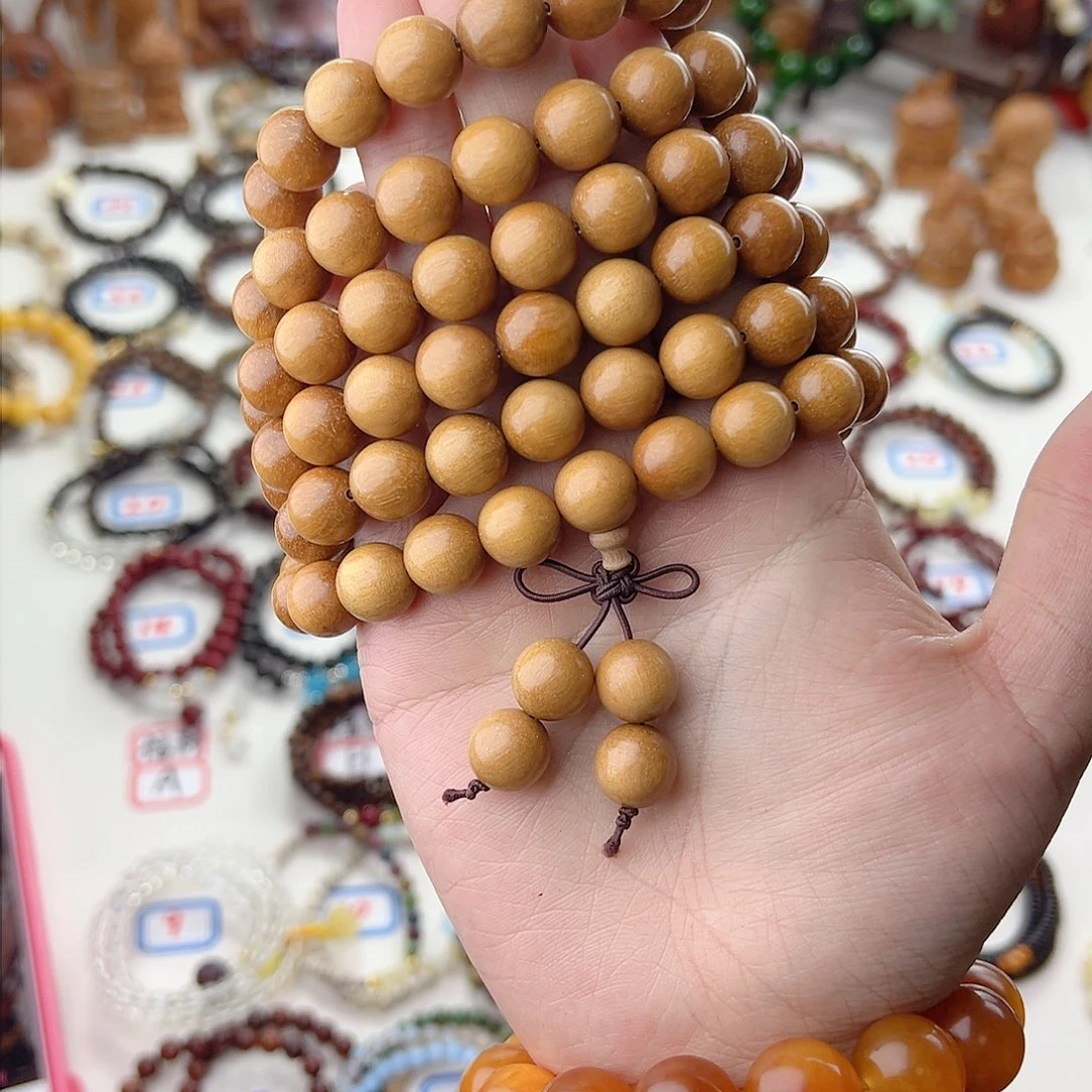 白玉菩提手串茉**香11111111