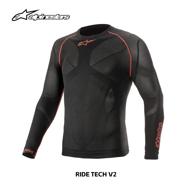 a星alpinestars夏季骑行汗衣汗裤吸汗透气滑衣骑行服RIDE TECH V2