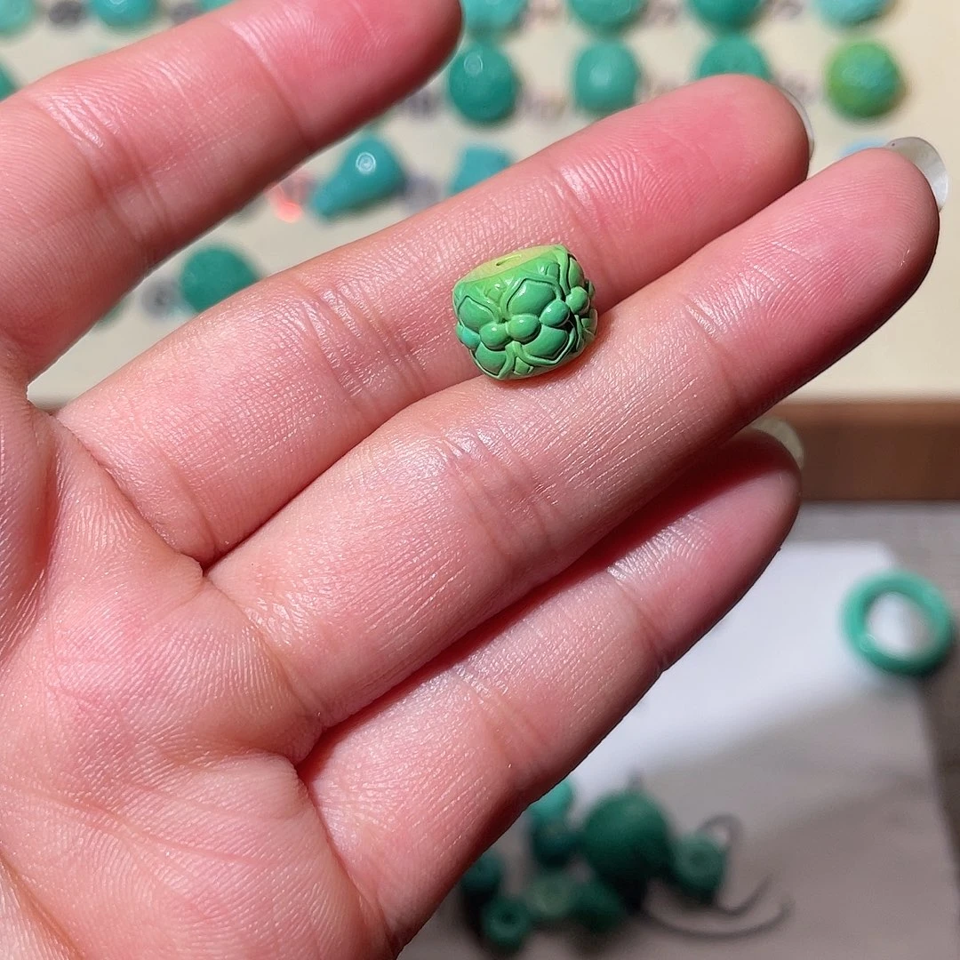 手工雕刻配饰配珠卡10+微瑕