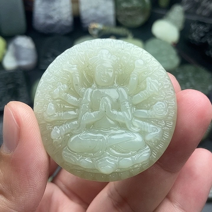 和田玉（糖玉）未镶嵌颈饰
