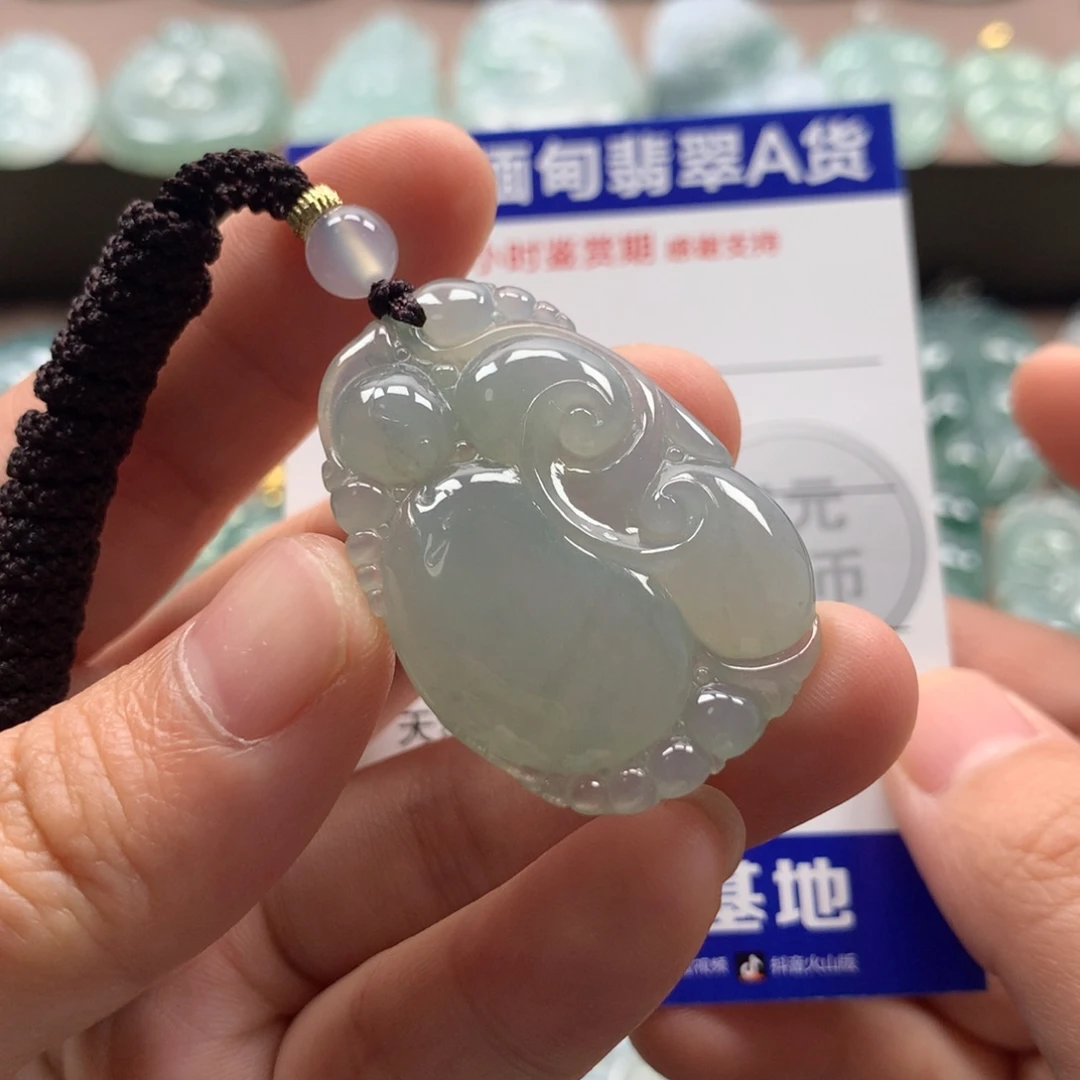 翡翠未镶嵌颈饰天然翡翠