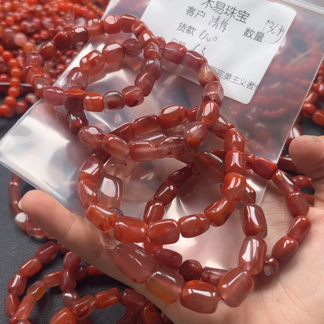 南红玛瑙未镶嵌颈饰清**鑫