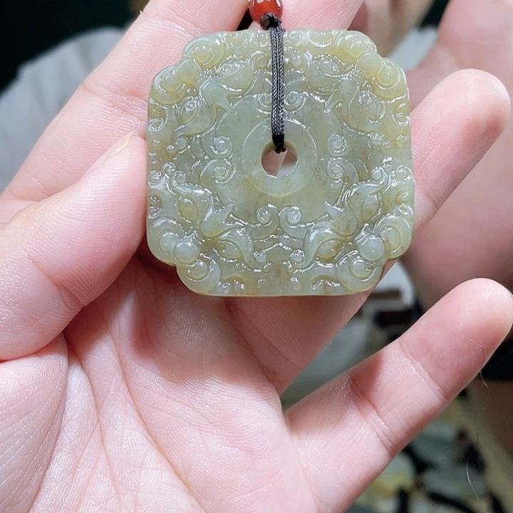 颈饰未镶嵌和田玉多样性发货发一件
