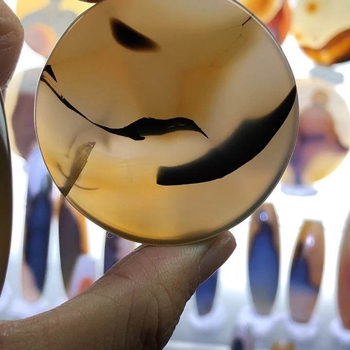 查罗石未镶嵌珠宝半成品122