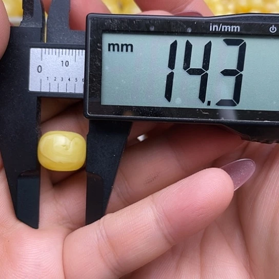 未镶嵌琥珀裸石没****方14+mm微瑕放漏