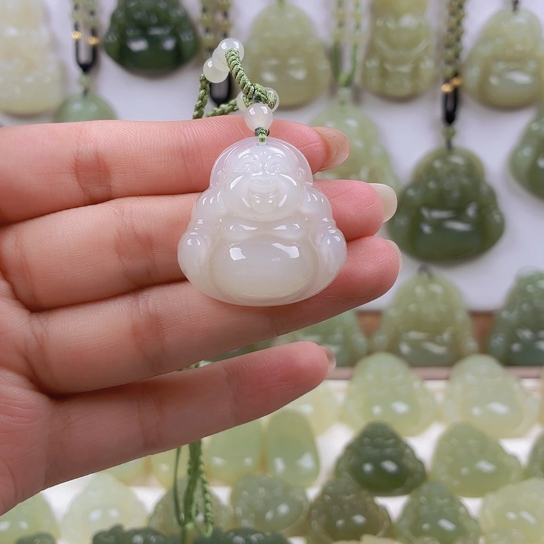 ～***️和田玉未镶嵌颈饰