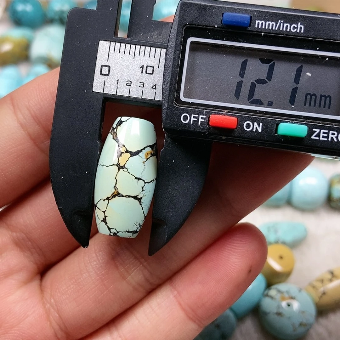 未镶嵌绿松石珠宝半成品