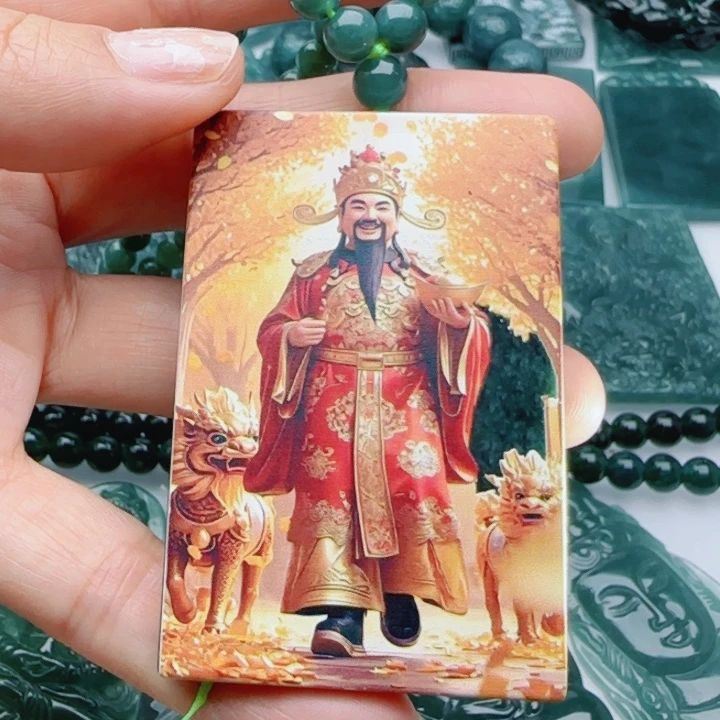 翡翠未镶嵌颈饰多样性发货天然A货翡翠