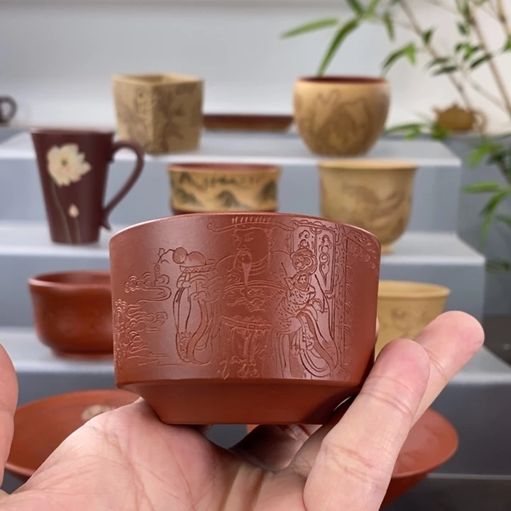 宜兴紫砂手工主人杯