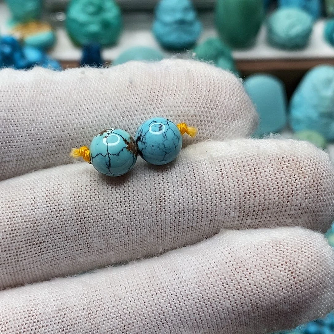 绿松石未镶嵌天然原矿 地大质检 抖音基地 顺丰发货