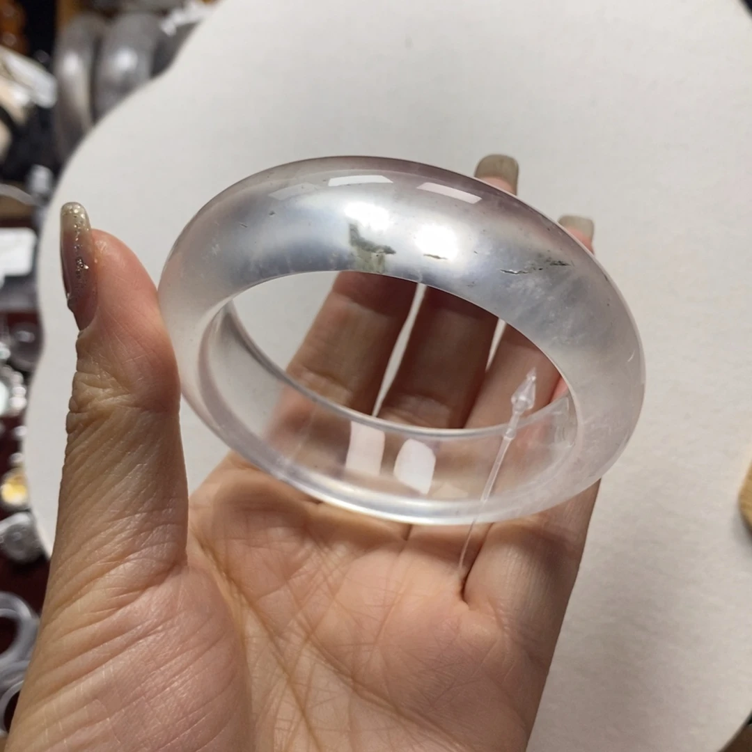 石英质玉未镶嵌手镯53-54