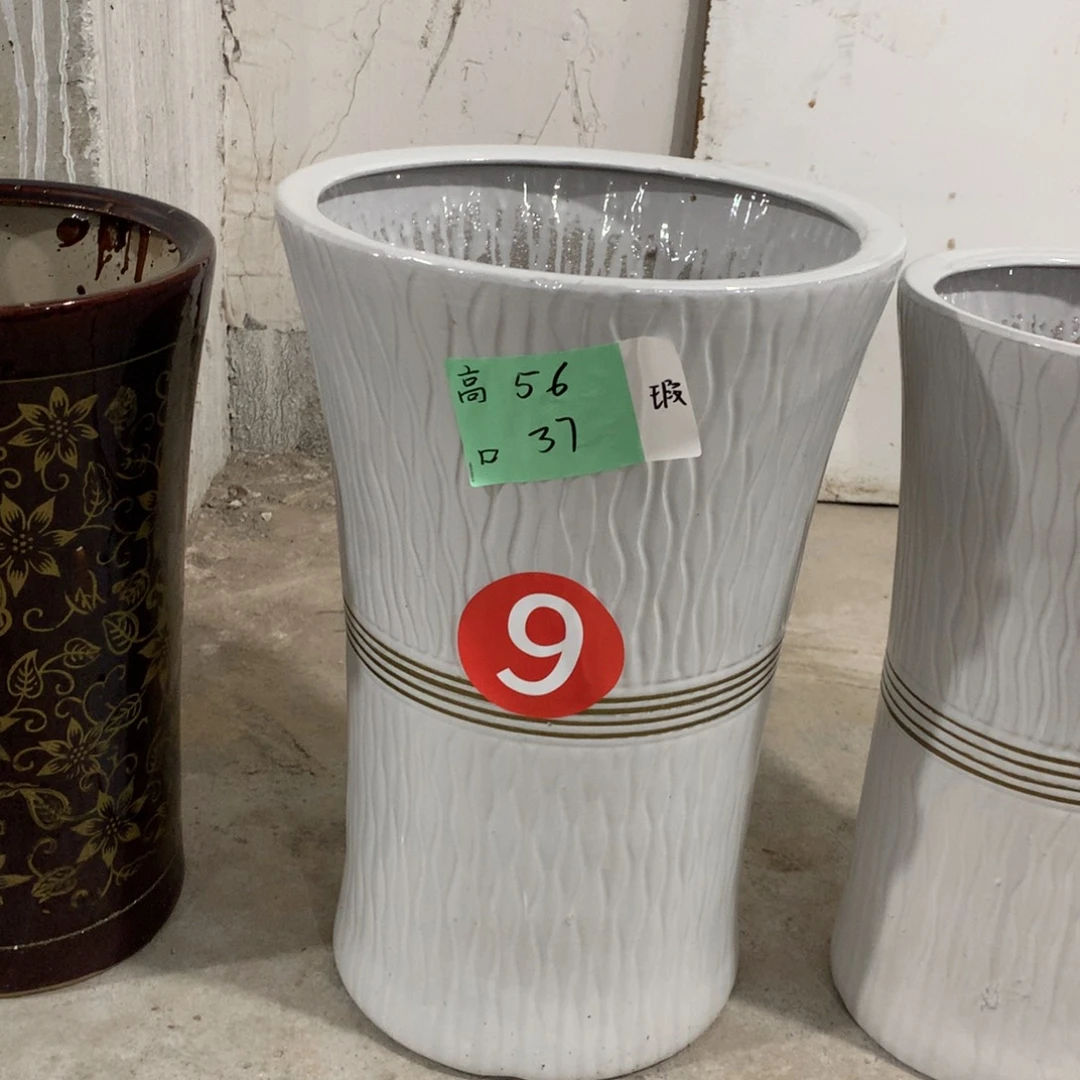 瑕疵高温陶瓷花盆