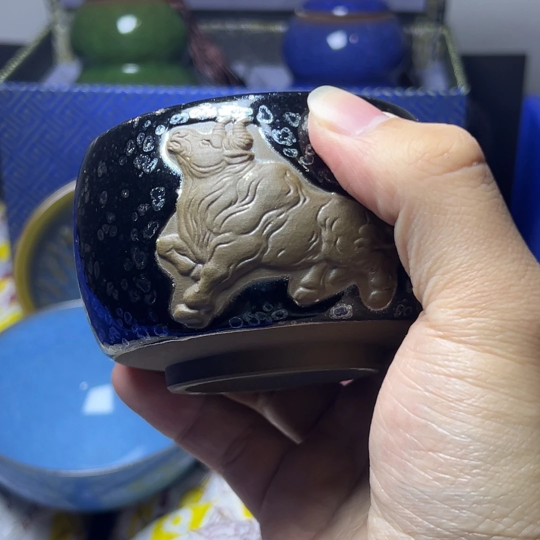 茶盏建阳建盏喝茶主人杯