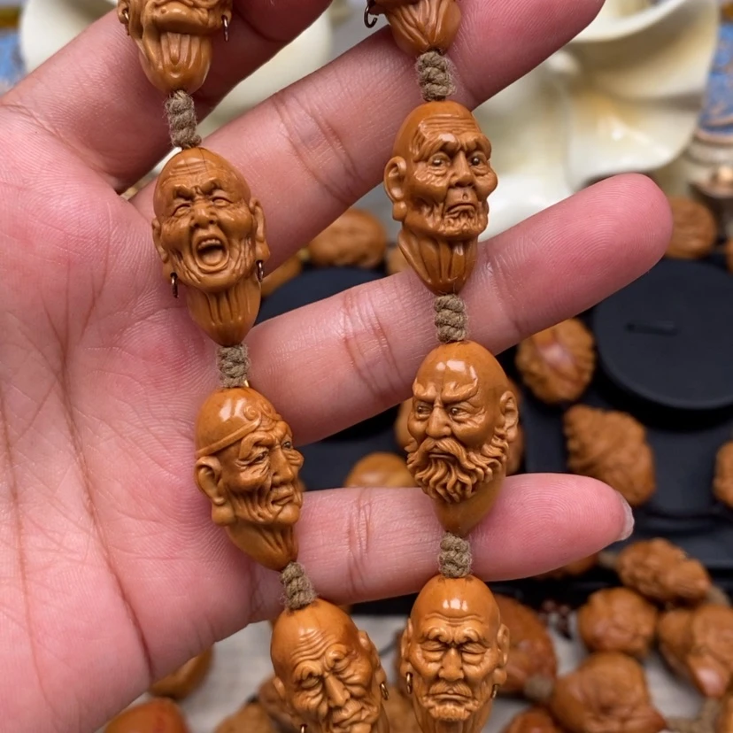 【闪购商品】橄榄核吊坠橄榄手工雕刻工艺
