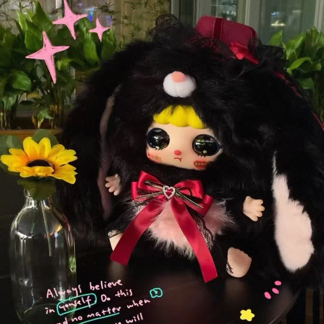 KEBIDOU可比豆奶芙兔兔酱毛绒系列潮玩盲盒